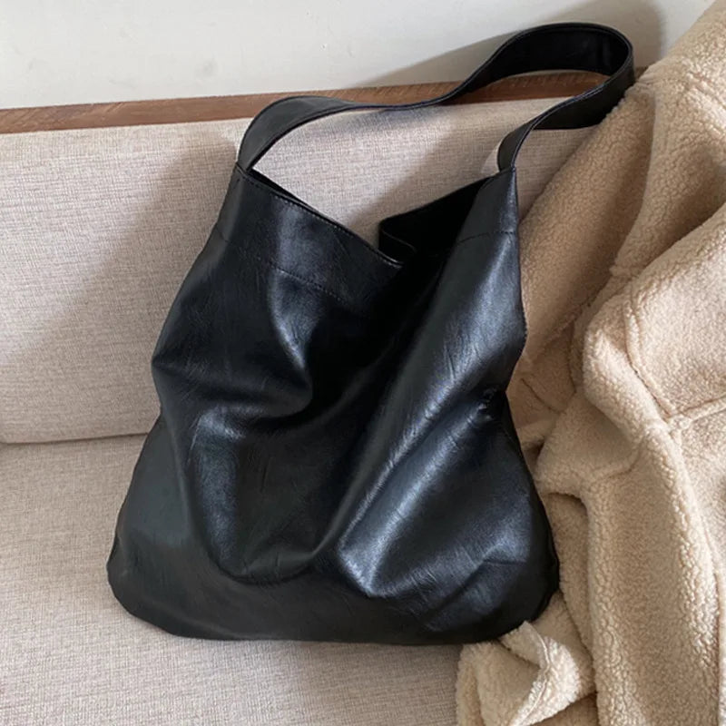 Women Shoulder Bag Soft Leather Handbag Tote Shopping Lady Crossb