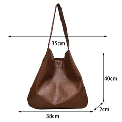 Women Shoulder Bag Soft Leather Handbag Tote Shopping Lady Crossb