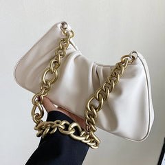 Women Armpit Bag Pink Cloud Bag Female Clutches Evening Bolsa