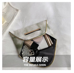 Women Envelope Clutch PU Leather Large Capacity Phone Pouch Party Bag