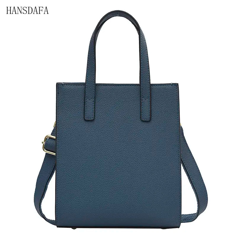 Women Leather Handbags High Female Shoulder Crossbody Bag