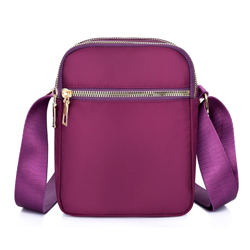 Women Mini Nylon Shoulder Bags Messenger Waterproof Handbag