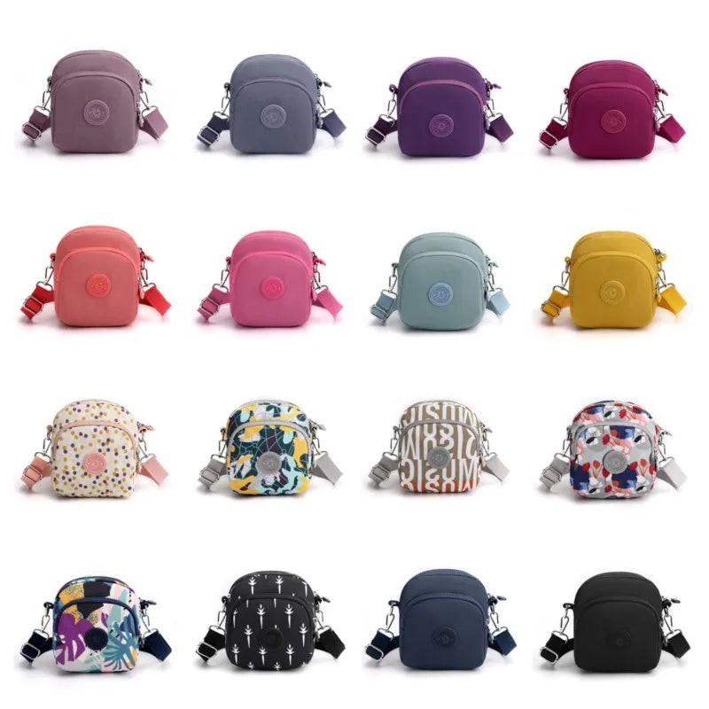 Nylon Shoulder Bags Messenger Bag Waterproof Mini Casual Top-handle Handba
