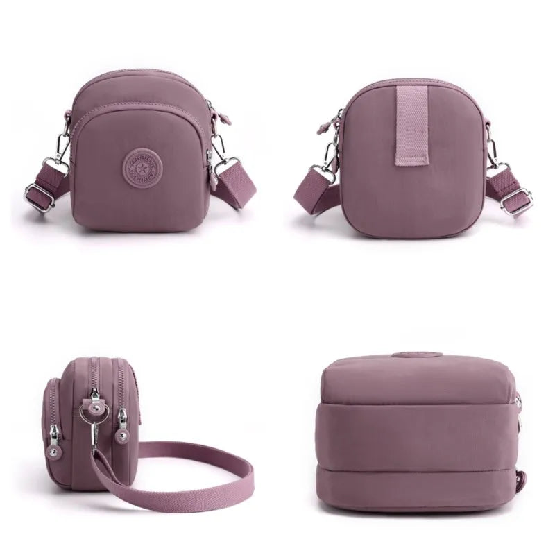 Nylon Shoulder Bags Messenger Bag Waterproof Mini Casual Top-handle Handba