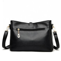 Women Shoulder Bag Messenger Crossbody Bags PU Leather Tassel Handbags
