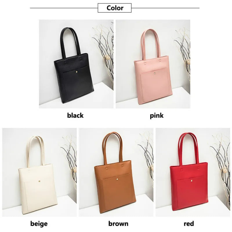 Soft Leather Women Shoulder Bag Handbag Bucket Female Handbags