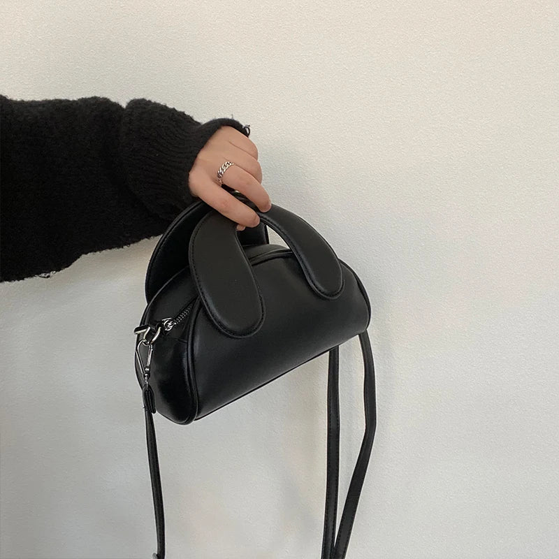 Women Shoulder Bag Texture Pu Leather Crossbody Bags