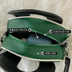 Women Shoulder Bag Texture Pu Leather Crossbody Bags