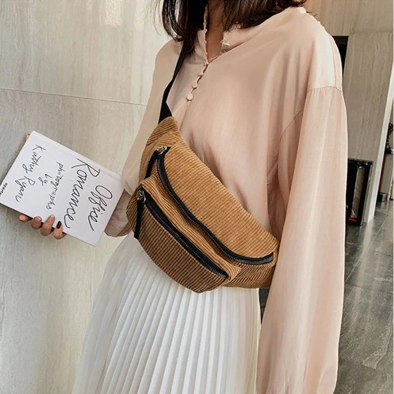 Women Waist Bags Belt Purse Women Crossbody Bag