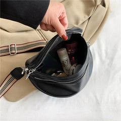 Women Leather Waist Bag Fanny pack And Phone Pack Female Belt Bag
