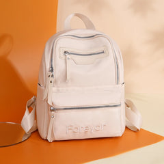 Women's Backpack Teenage Girls School Bags Solid Oxford Ladies School Back pack