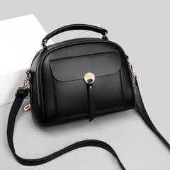 High-Quality Women's Handbag, Small Round Shoulder Messenger Bag