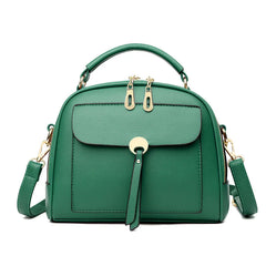 High-Quality Women's Handbag, Small Round Shoulder Messenger Bag