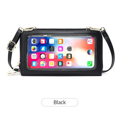Women's Crossbody Shoulder Handbag RFID Long Wallet