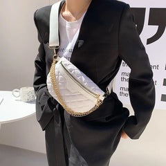 Women's Fanny Pack High Waist Bag Shoulder Crossbody Chest Bag