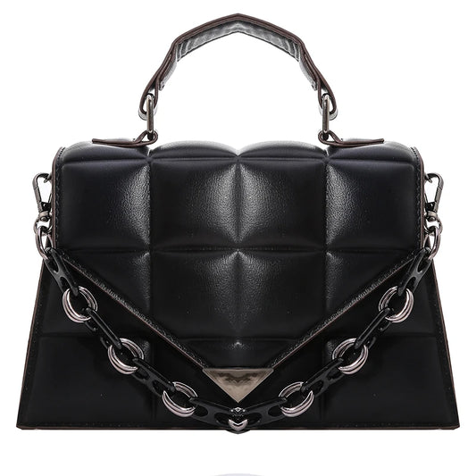 Women's Flap Shoulder Bag Pu Leather Crossbody Purse Classic Female Handbag