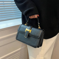 Women's Crossbody Bag Small Square Versatile Style Solid Color