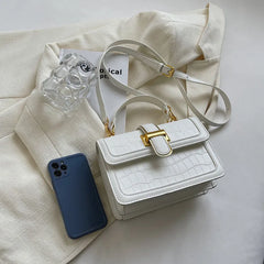 Women's Crossbody Bag Small Square Versatile Style Solid Color