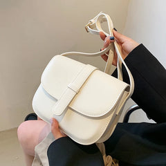 Women's Pu Shoulder Bag Solid All-match Messenger Bags Ladies Handbags