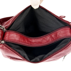 Crossbody Bags Soft Skin High Capacity Shoulder Bags