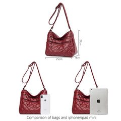 Crossbody Bags Soft Skin High Capacity Shoulder Bags