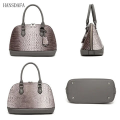 Womens Leather Shoulder Bags 3 Piece Set Large Capacity Tote Ladies Crossbody Ba
