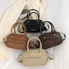 Women Shoulder Crossbody Bag Chain PU Leather Small Purse