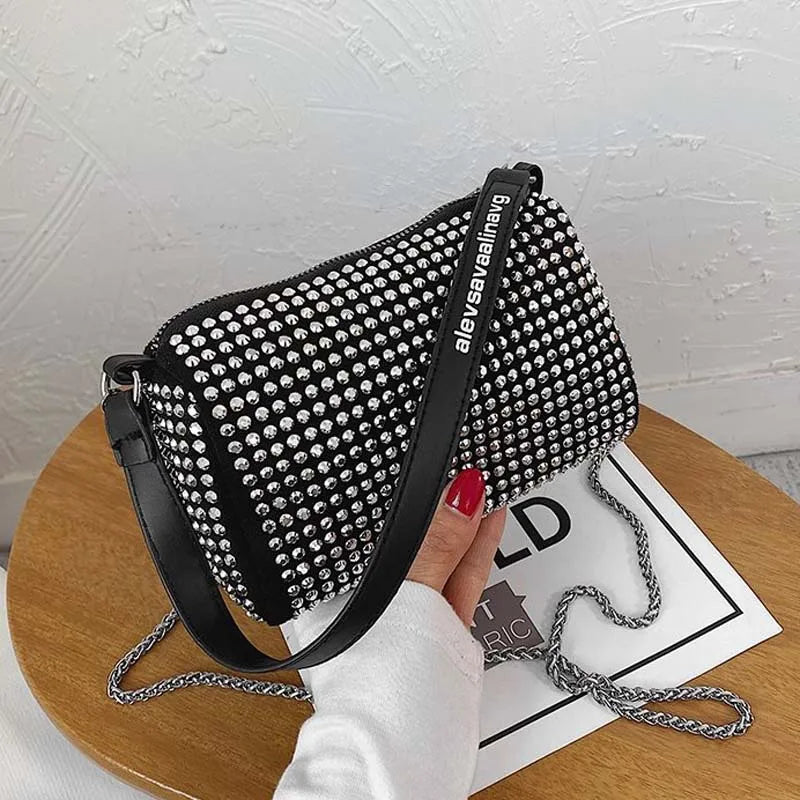 Soft Leather Lady Crossbody/Shoulder Dual-use Bags Chain Bags B246