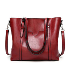 Soft Leather Messenger Bag Large Shopper Totes Shoulder Bag Sac A Main