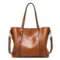 Soft Leather Messenger Bag Large Shopper Totes Shoulder Bag Sac A Main