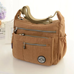 Nylon Crossbody Shoulder Bag for Women Travel Purse