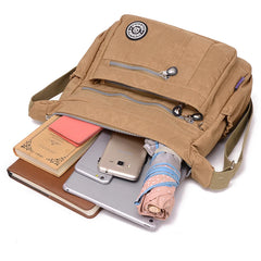 Nylon Crossbody Shoulder Bag for Women Travel Purse
