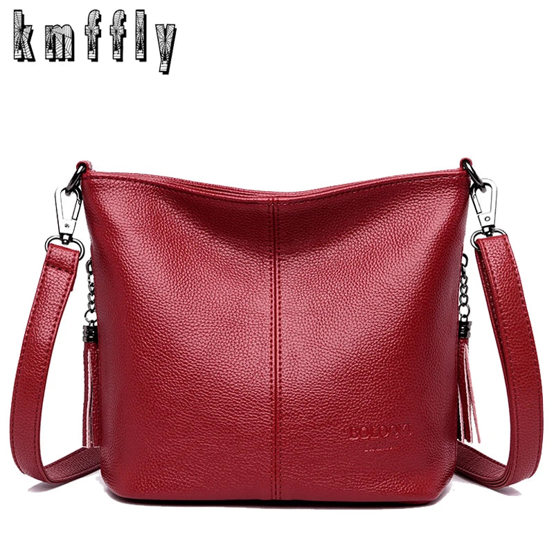 Leather Crossbody Bags for Women, Ladies Hand Shoulder Bag