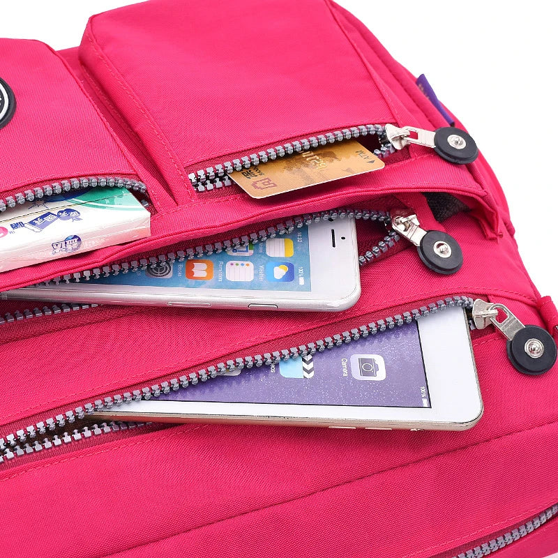 Nylon Crossbody Bags for Women - Travel Shoulder Bags