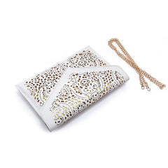 Vintage PU Leather Clutch Bags Women Messenger Bags