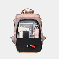 Waterproof Oxford Cloth Ladies Backpack for School