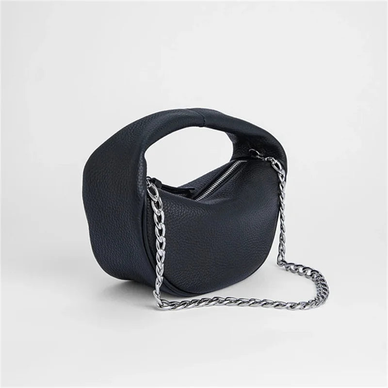 Lychee Pattern Tote Bag Soft Leather Women's Handbag