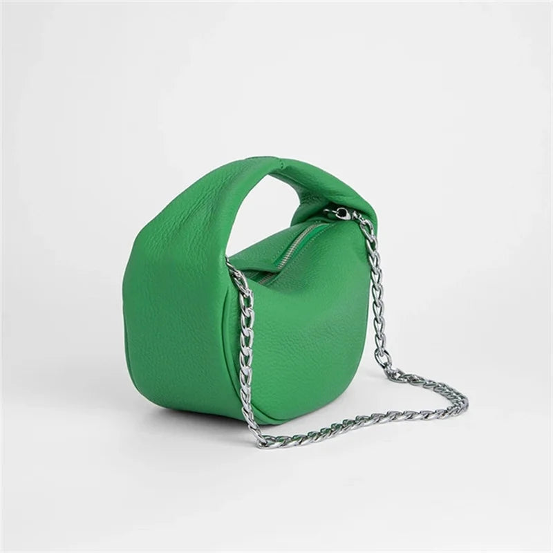 Lychee Pattern Tote Bag Soft Leather Women's Handbag