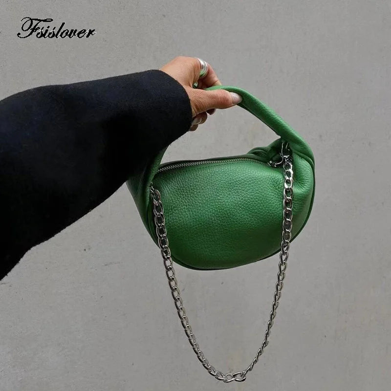 Lychee Pattern Tote Bag Soft Leather Women's Handbag