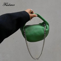 Lychee Pattern Tote Bag Soft Leather Women's Handbag