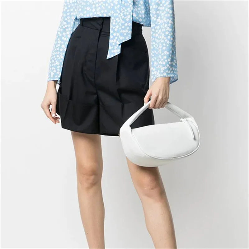 Lychee Pattern Tote Bag Soft Leather Women's Handbag