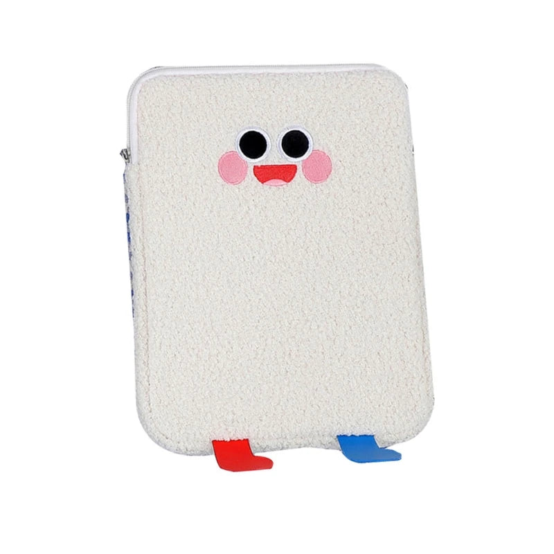 M2EA Cartoon Tablet Protective Pouch Soft Portable Storage Bag