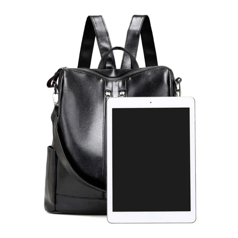 Women Anti-theft Leather Backpack Shoulder Bag