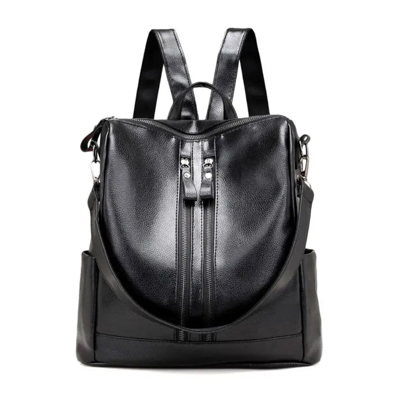Women Anti-theft Leather Backpack Shoulder Bag