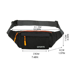M6CC Waist Pack Sports Running Bag Mobile Phone Holder Belt Gym Fitness Pouch