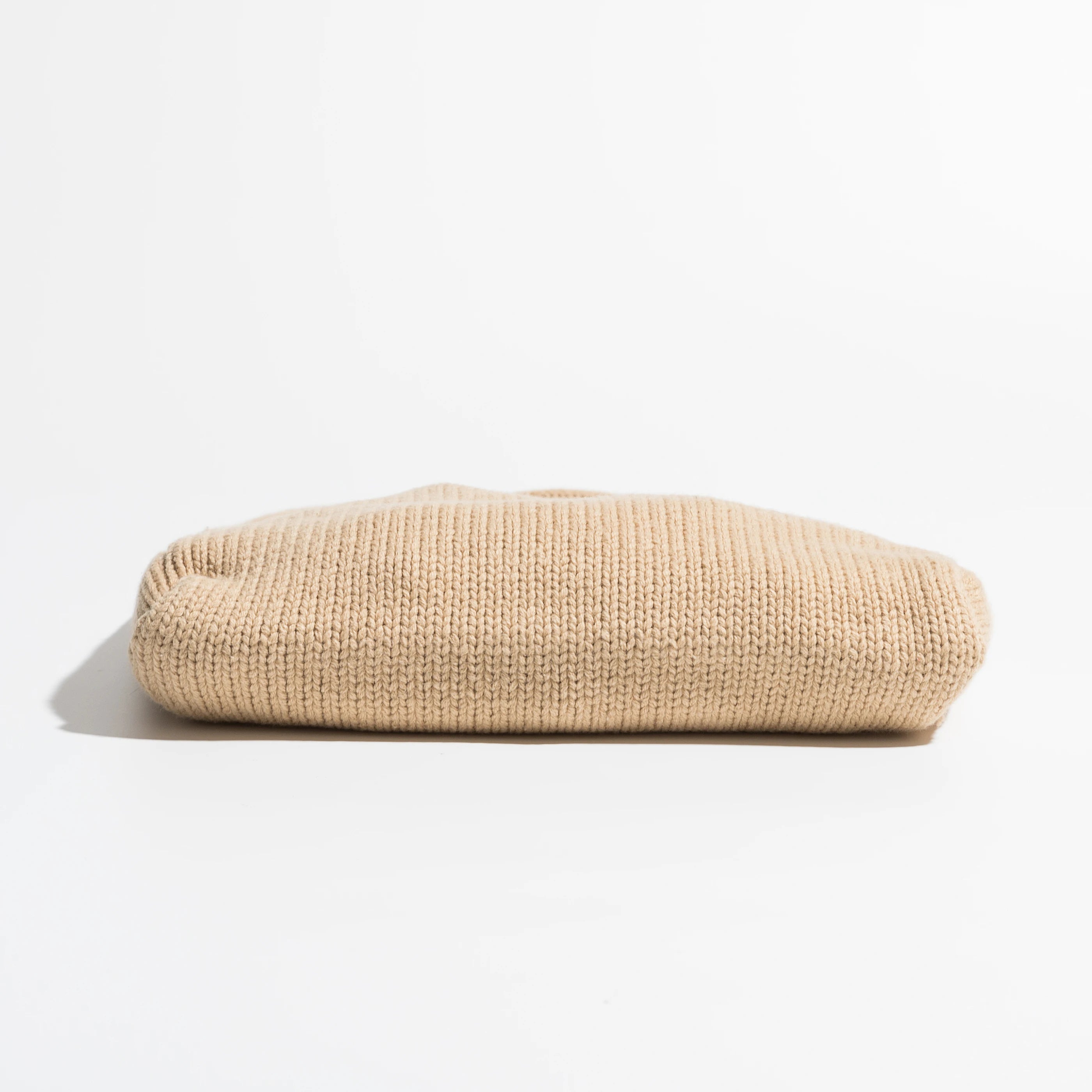 Apricot Crochet Shoulder Purse for Women Underarm Hobo Bag