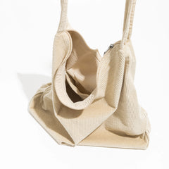 Corduroy Women Shoulder Bags Large Capacity Casual Tote Bag Female Crossbody Bag