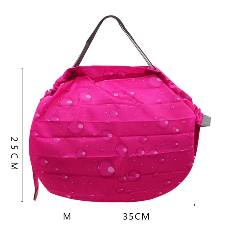 Eco-Friendly Reusable Grocery Tote Handbag Foldable Waterproof Travel Bag