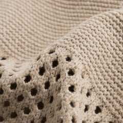 Cotton Crochet Women Shoulder Bags Large Capacity Casual Female Shopper Tote Bag