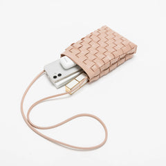 Soft Leather Handwoven Women Crossbody Bag Stylish Small Shoulder Bag